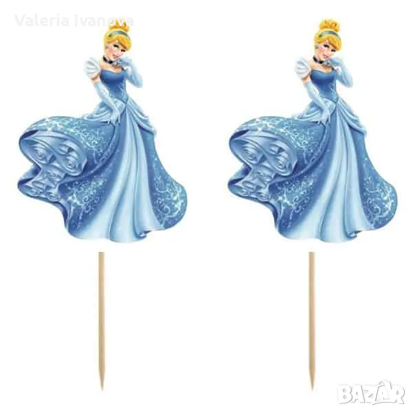 Топери Disney Princess Пепеляшка, 6 броя 99923, снимка 1