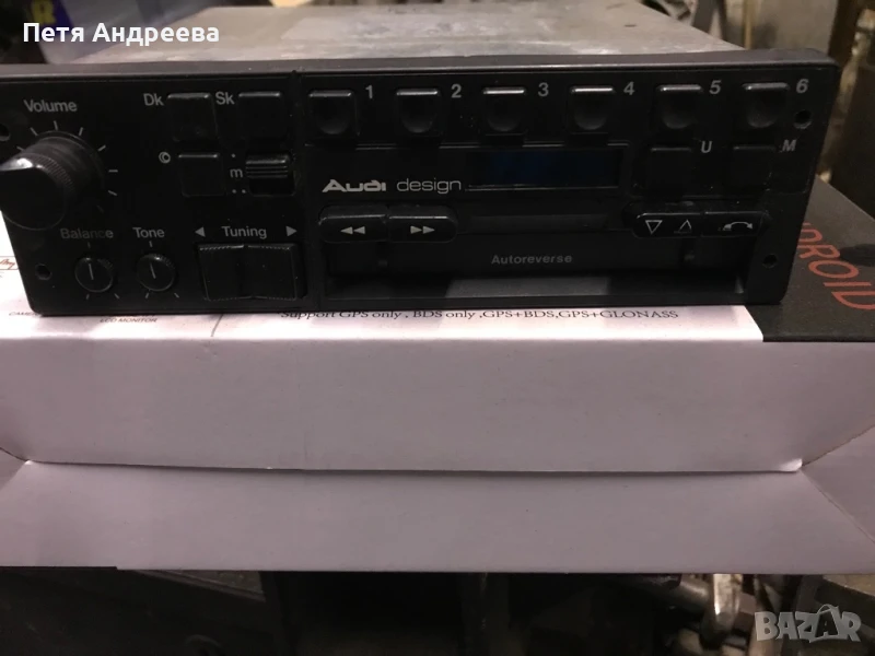 Касетофон audi desing, снимка 1