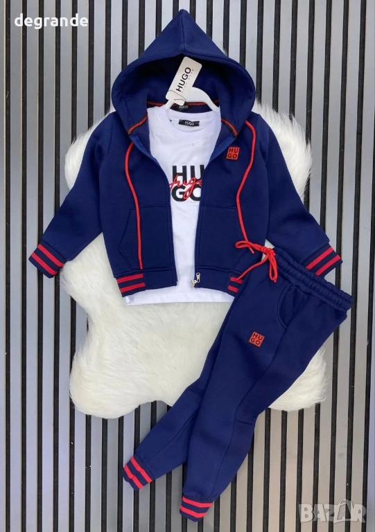 Детски Комплект за Момчета Hugo   10  г.   , снимка 1