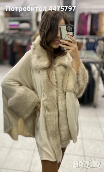 Връхна дреха с косъм, снимка 1