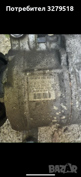 Компресор на климатик Ауди а6 4ф 3.0 тди, снимка 1