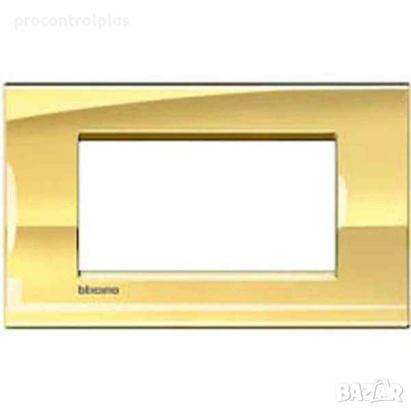 Продавам Рамка 4М Square Ice Gold (OA) bticino Livinglight, снимка 1
