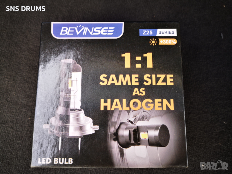 💡 Продаваме LED крушки H11 – Bevinsee Z25 CANBUS ✅, снимка 1