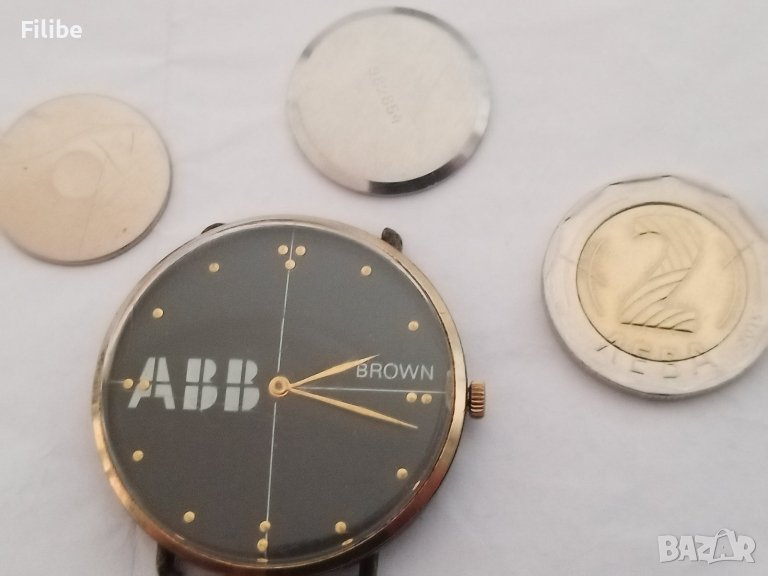 Zaria 21 jewels,Рр, Заря,Asea BROWN,BOVERI,+кутия

, снимка 1