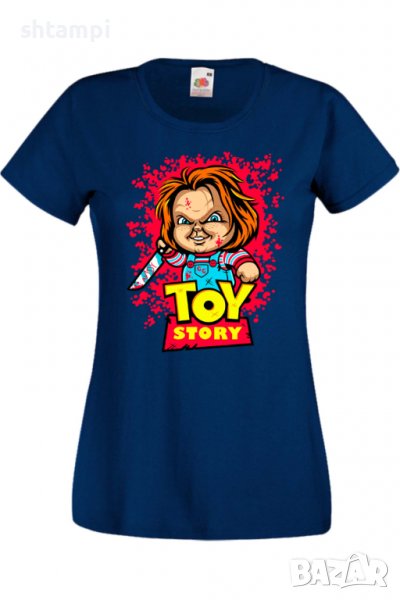 Дамска Тениска Toy Story Chucky Изненада,Повод,Подарък,Празник, снимка 1