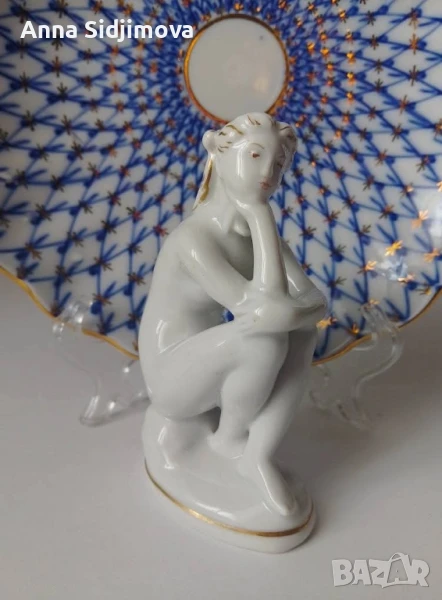 Руски порцелан ЛФЗ статуетка , снимка 1