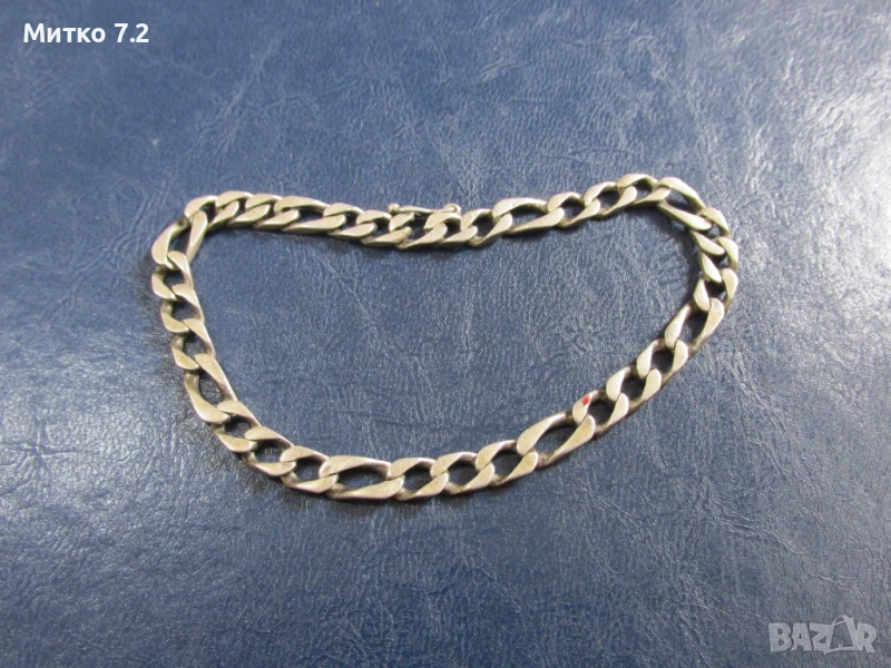 сребърна гривна - 21, снимка 1