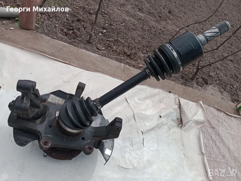 Предна лява полуоска с главина и шарнир за Киа Соренто 2.5 CRD - 140 к.с. , снимка 1