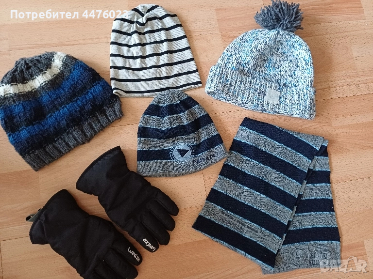 Шапки, шал, ръкавици, снимка 1