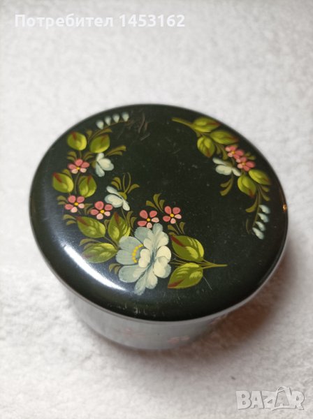 Руска метална кутийка за бижута , снимка 1