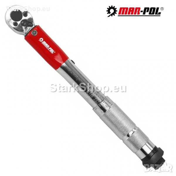 Професионален Динамометричен ключ 1/4, 5-25Nm MAR-POL M53583, снимка 1