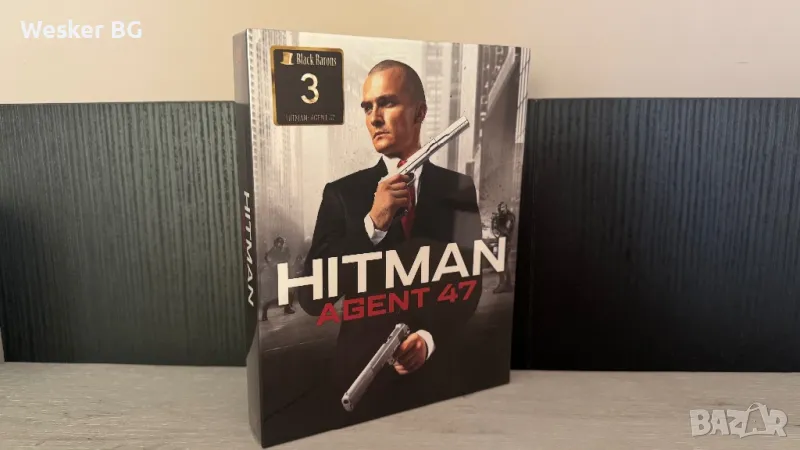 Hitman Agent 47 Steelbook Black Barons, снимка 1