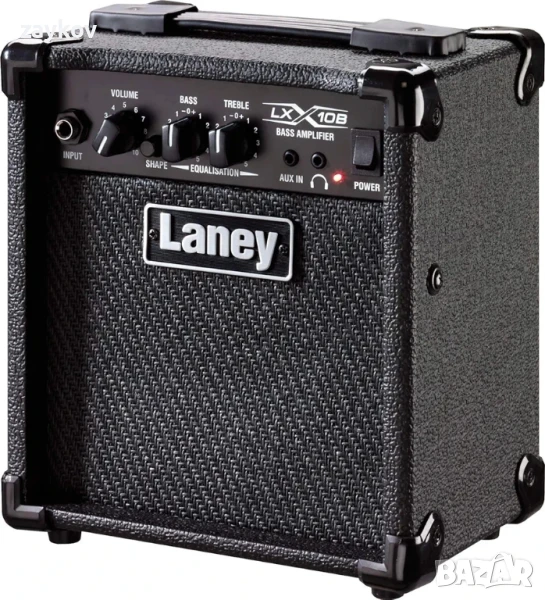 Laney LXB Series LX10B - Комбо усилвател за бас китара - 10W - 5-инчов нискочестотен говорител, снимка 1