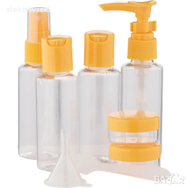 Козметичен пакет за пътуване от 8 части, снимка 1