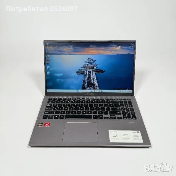 ASUS VivoBook 15 FHD/Ryzen 7 3700U/8GB DDR4/512GB NVMe/AMD Vega 10, снимка 1
