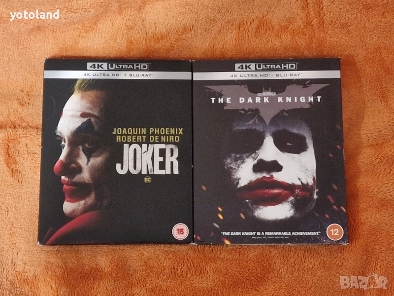The Dark Knight + Joker 4K UHD + Blu-Ray, снимка 1