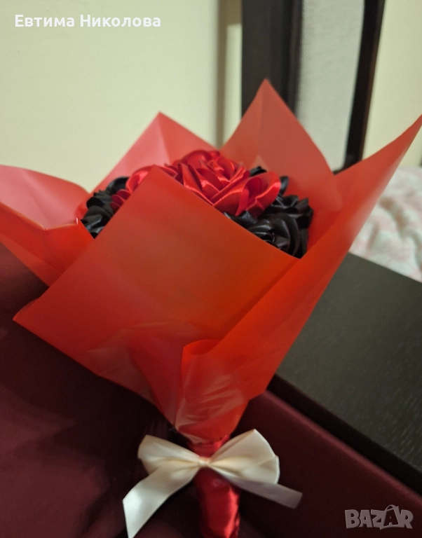 БУКЕТ ВЕЧНИ РОЗИ, снимка 1