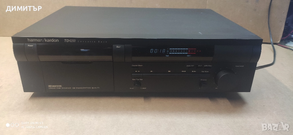 касетен дек harman kardon td 4200, снимка 1