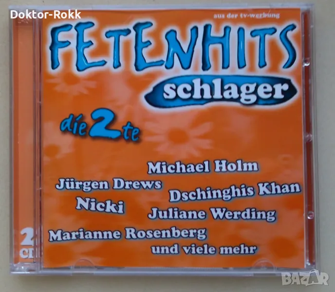  Various – Fetenhits - Schlager Die 2te – 2 x CD (Compilation), 1997, снимка 1