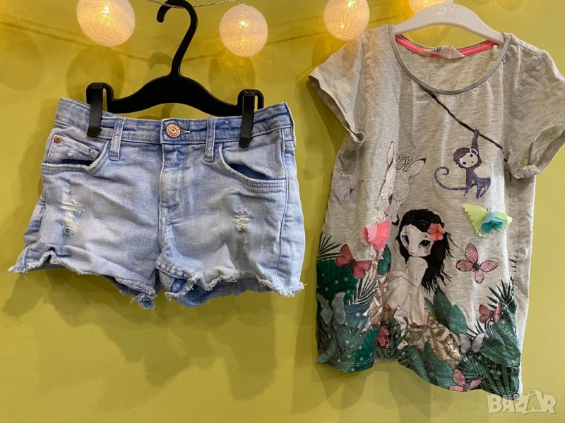 Н&М нов комплвкт 6-8м 122-128см, снимка 1