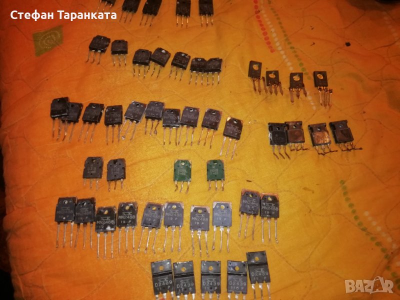 Транзистори -Части за усилователи , снимка 1