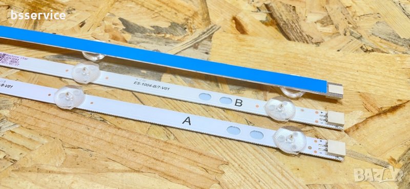 LED Комплект Vestel 40 инча 17DLB40 ( 3 ленти 7/8 диода ) , снимка 1