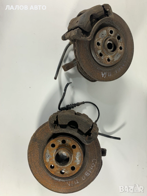 Шенкел главина спирачен диск апарат Opel Combo 1.7 Isuzu 75hp (93-02), снимка 1