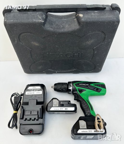 Hitachi DS 18DSFL - Акумулаторен винтоверт 18V, снимка 1