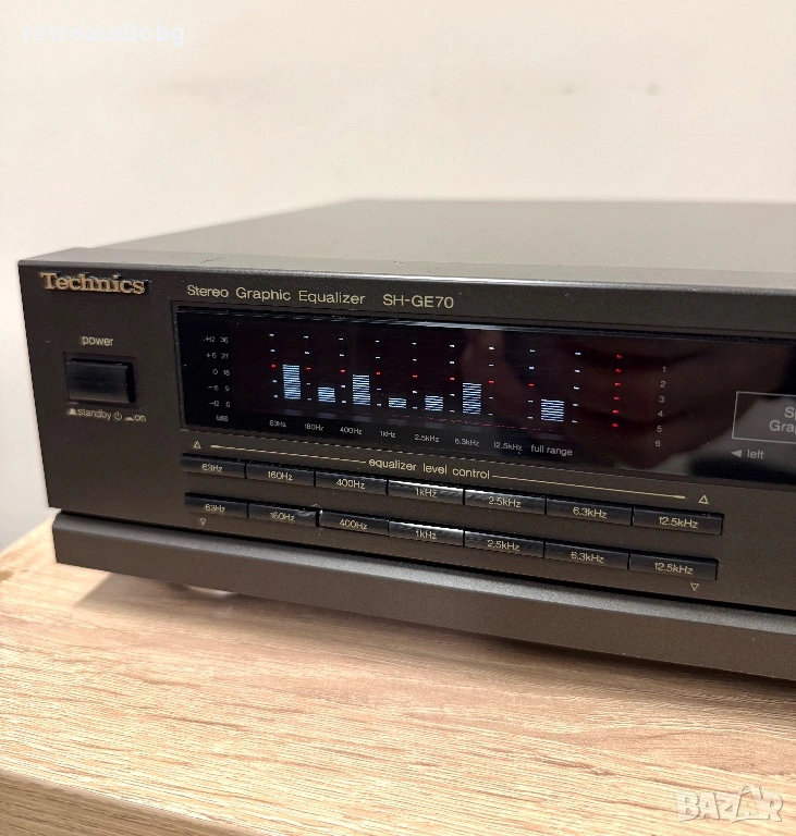 🔉Графичен стерео еквалайзер Technics SH-GE70🔉, снимка 1
