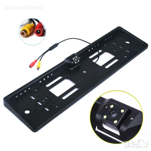 Стойка за регистрационен номер с камера за задно виждане - 2354, снимка 1