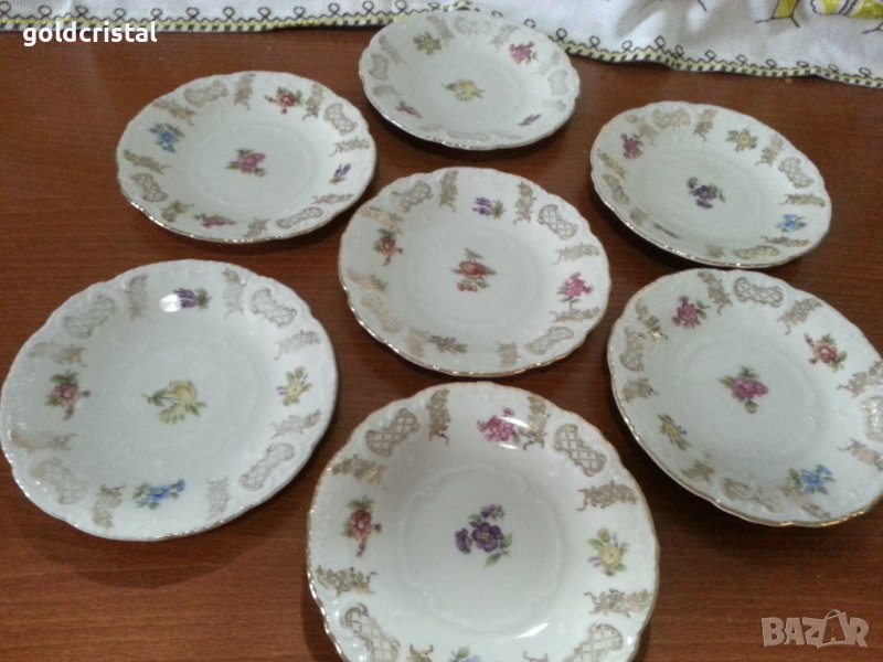 Стар немски порцелан чинийки Бавария , снимка 1