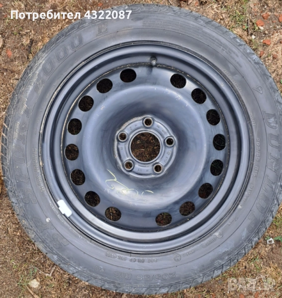 Резервна гума 205/55/16 от Опел Астра Opel Astra H 1.9 CDTI 150 к.с 2004-2010г., снимка 1