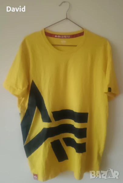 Оригинална мъжка тениска Alpha Industries Side Logo, снимка 1