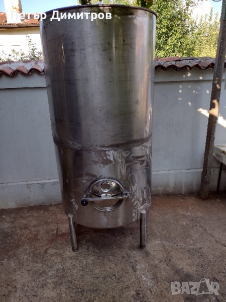 Неръждаем съд за ферментация - 1650 л., снимка 1