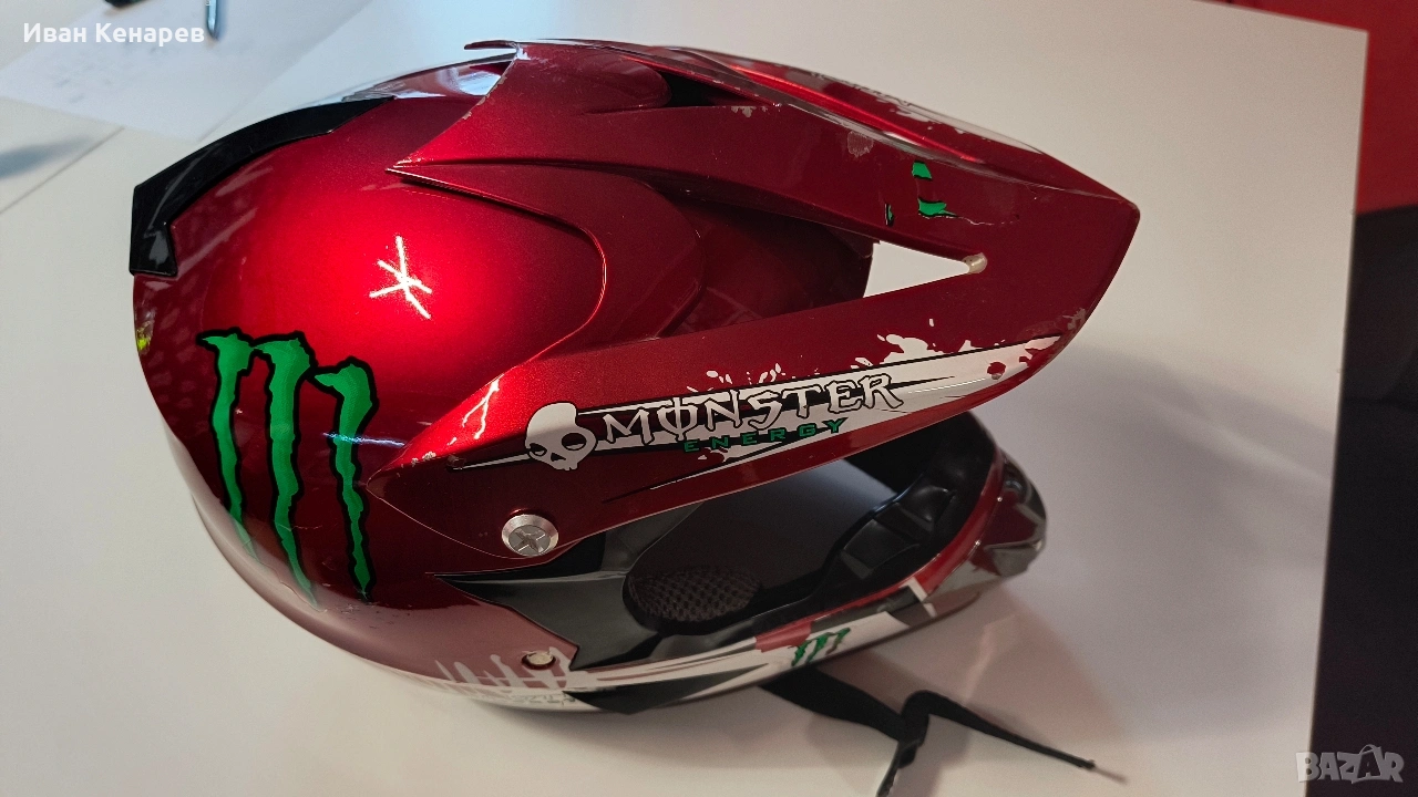 Каска за кросов мотор , снимка 1