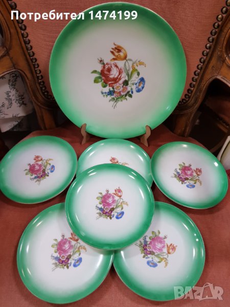 Красив баварски десертен сервиз, снимка 1