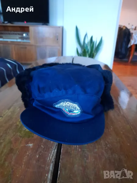 Стара полицейска шапка,шапка полиция, снимка 1