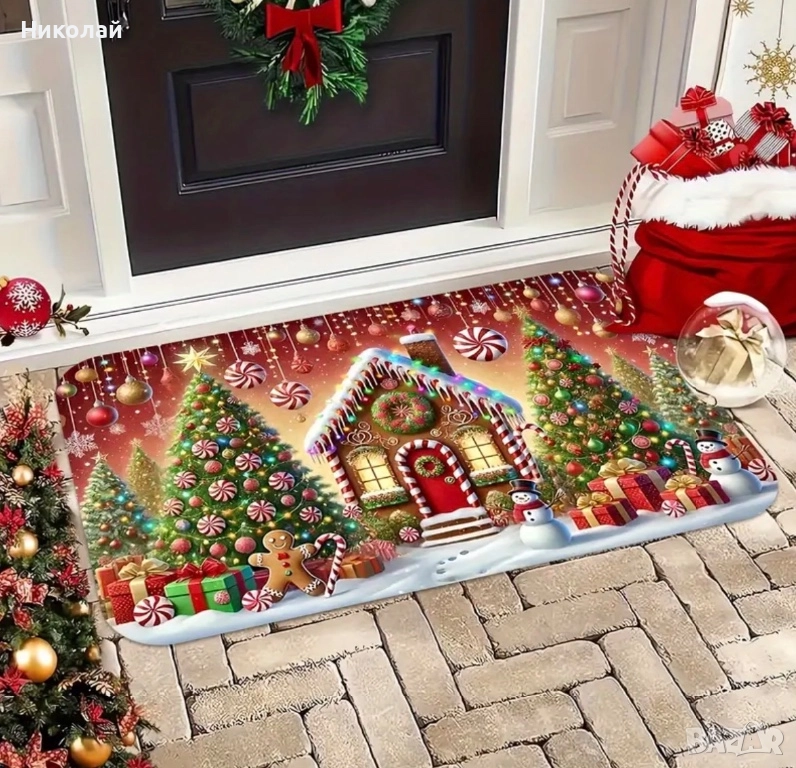 Коледна постелка, снимка 1