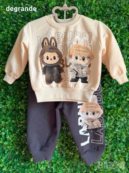 Бебешорски комплект с Лабубу, снимка 1