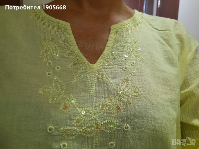 Свежа риза / туника - омбре ефект, снимка 1