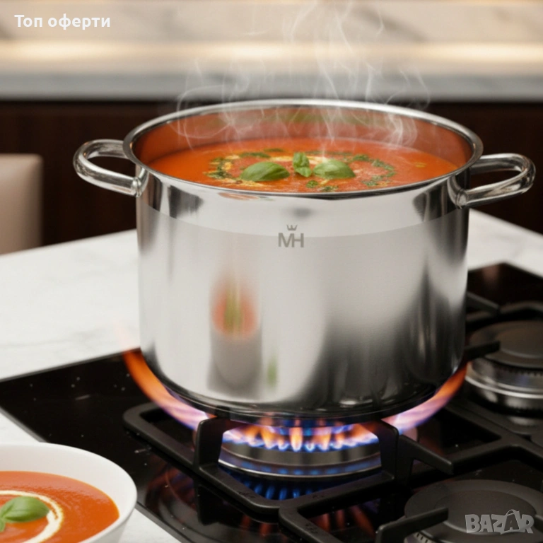Неръждаема тенджера -  MERCURY HAUS COSMO PREMIUM, снимка 1