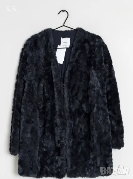 Дамско пухено яке,палто Mango M/L размер, снимка 1