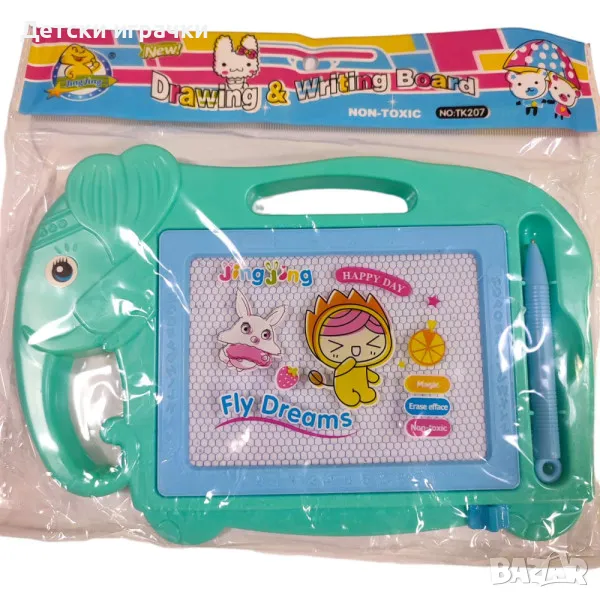Магнитна дъска за рисуване Слонче, снимка 1