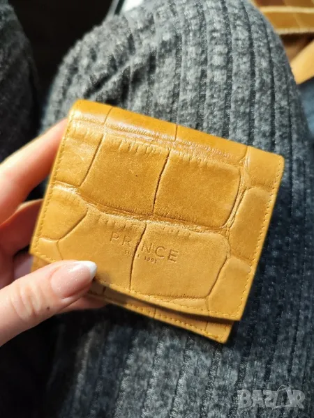 Унисекс портфейл от естествена кожа, снимка 1