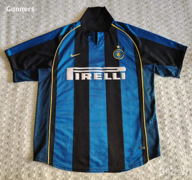 Inter Milan 01/02 Home Shirt, L , снимка 1