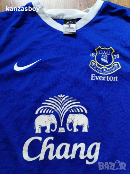 nike everton 2012-13 home shirt - футболна фенска тениска ХЛ, снимка 1
