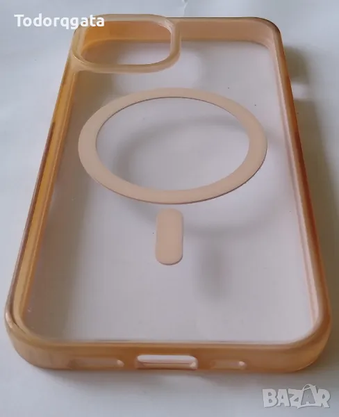 Чисто нов силиконов предпазващ гръб ring case за Iphone 14 (6.1инча) MagSafe Case, снимка 1