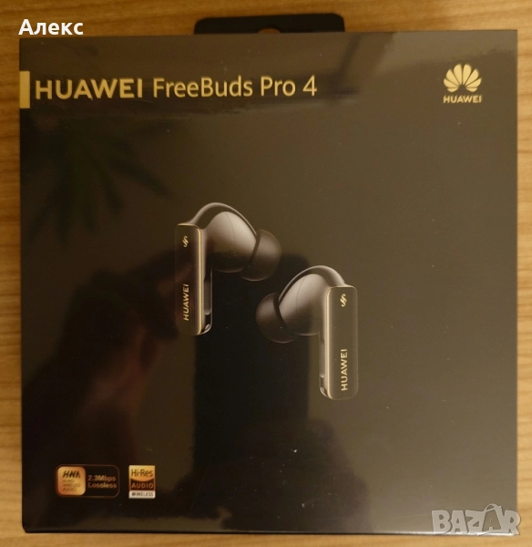 True wireless слушалки HUAWEI PRO 4 БЕЗЖИЧНА ВРЪЗКА, BLACK, снимка 1