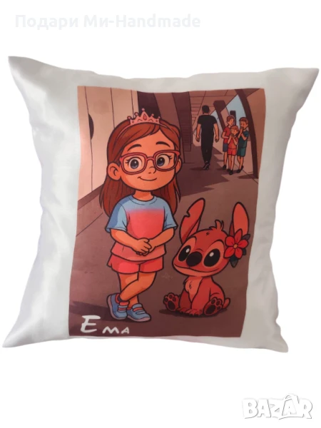 Възглавница със снимка , снимка 1