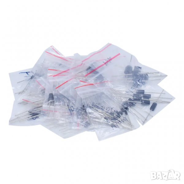 Комплект от 22 модела диоди, общо 255 бр., снимка 1